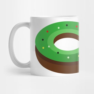 Simple Matcha Green Tea Donut with Sprinkles Mug